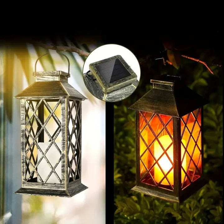Lisslune | Noctis Garden Lantern - Magical Solar Garden Lighting