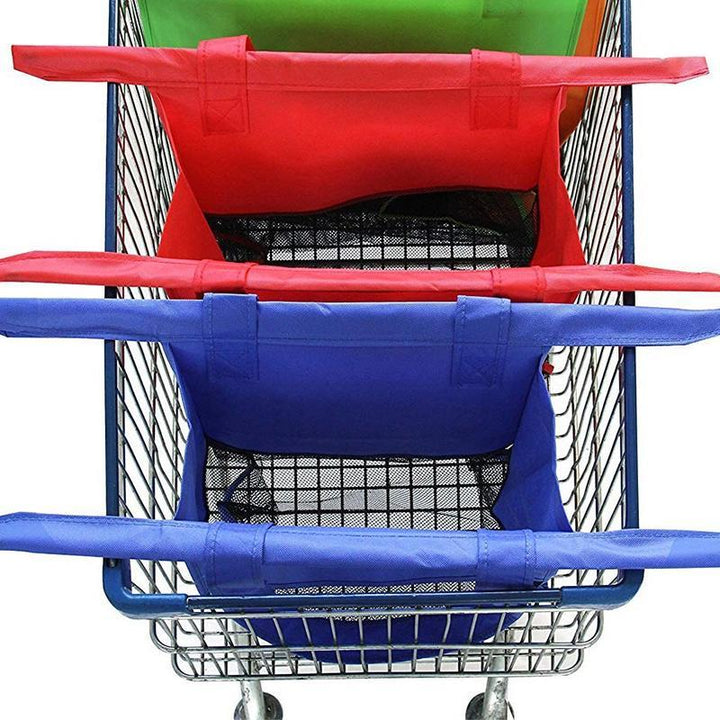 Lisslune | 4 in 1 reusable shopping cart bags