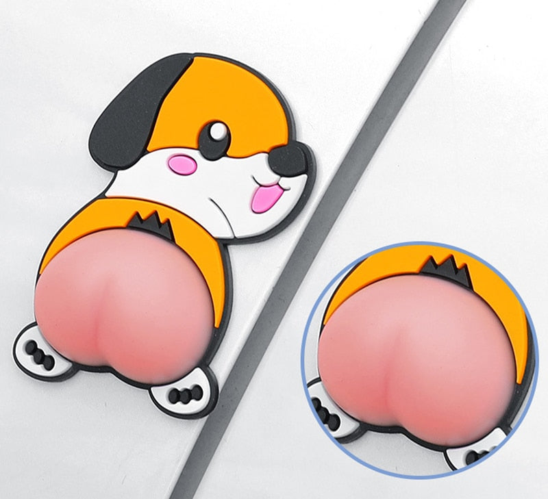 Lisslune | 3D Cartoon Car Bumper Door Protectors