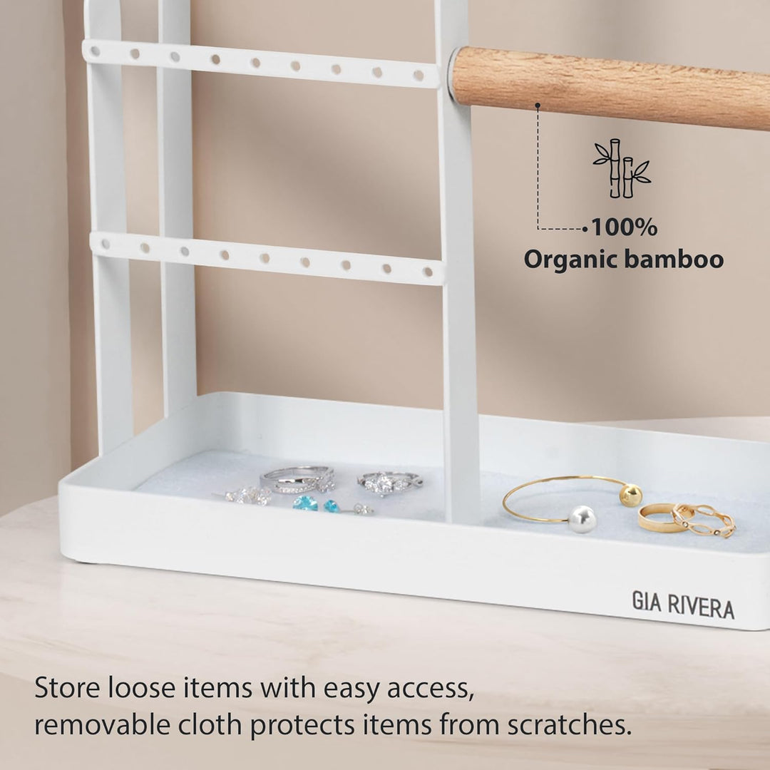 Lisslune | Jewelry Stand Holder with 10 Hooks