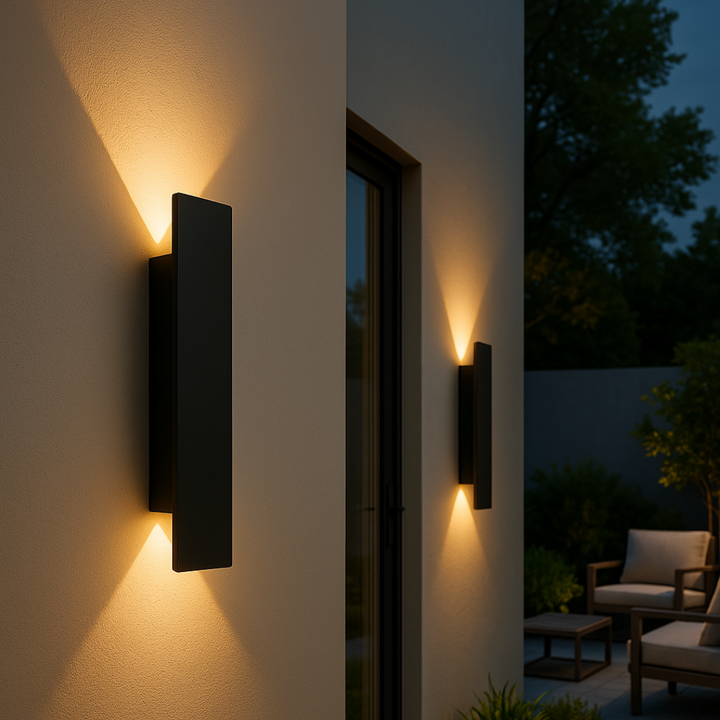 Lisslune | Streamline LED Outdoor Wall Light – Weatherproof IP65 – 4 Sizes Available
