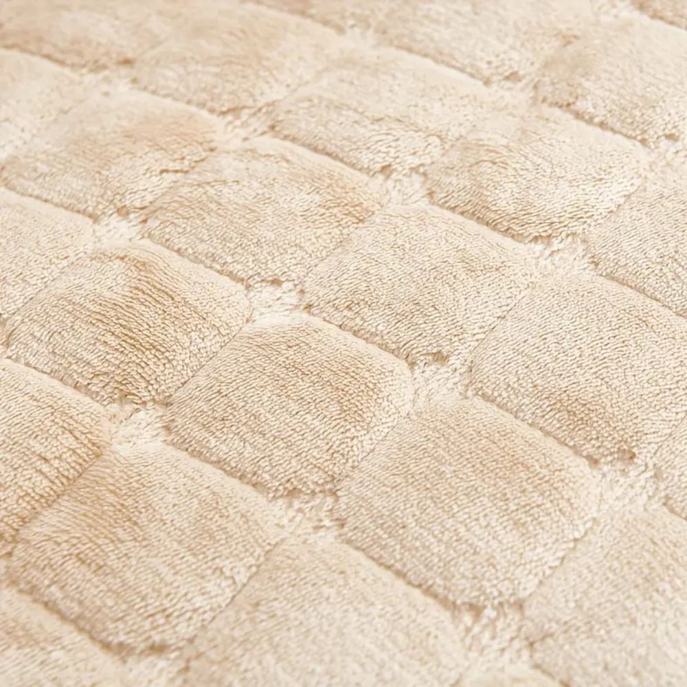 Lisslune | Velvet Grid Recliner Cover