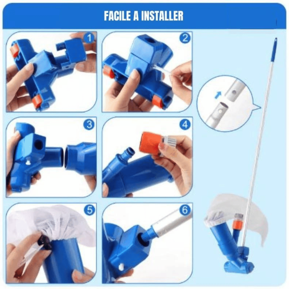Lisslune | Pool vacuum cleaner set PH1