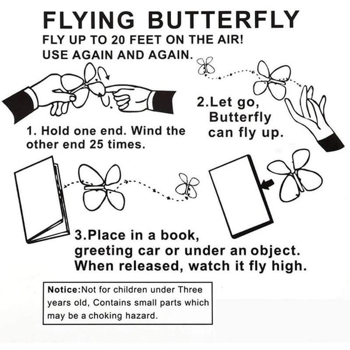 Lisslune | Magical flying butterflies