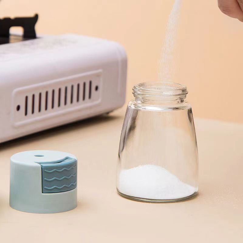 Lisslune | Salt and Pepper Shaker Precise Quantitative Press Type