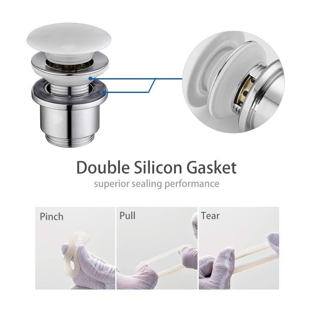 Lisslune | Bathroom Sink Drain Set Pop Up Drain Valve Sink Stopper