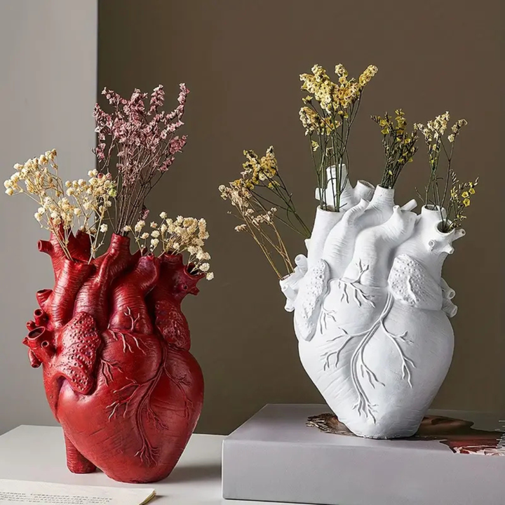 Lisslune | HeartVase Flower Vase - Unique Heart Vase