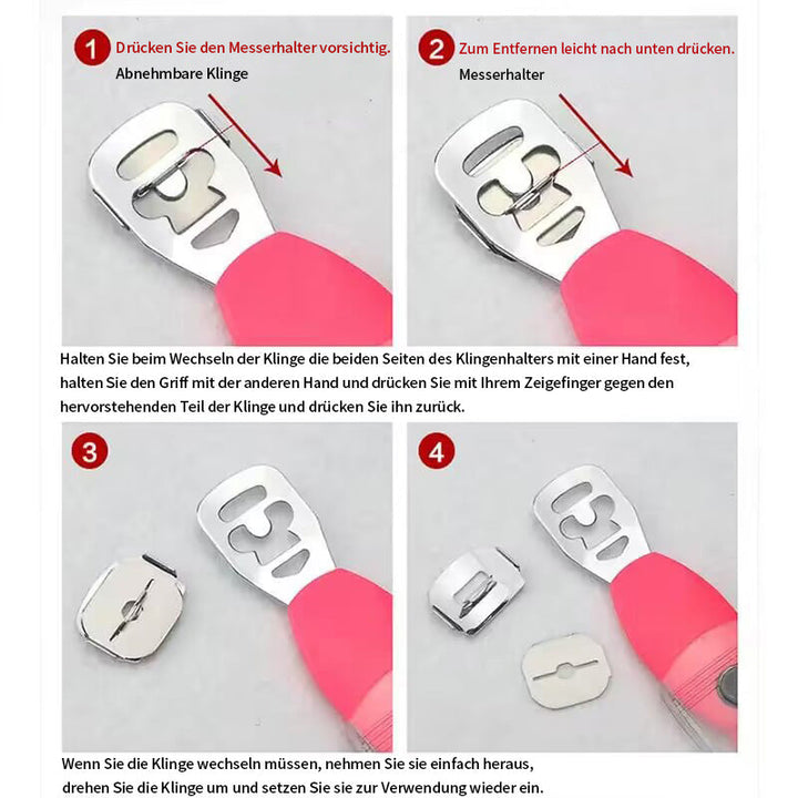 Lisslune | 2-in-1 foot care tool