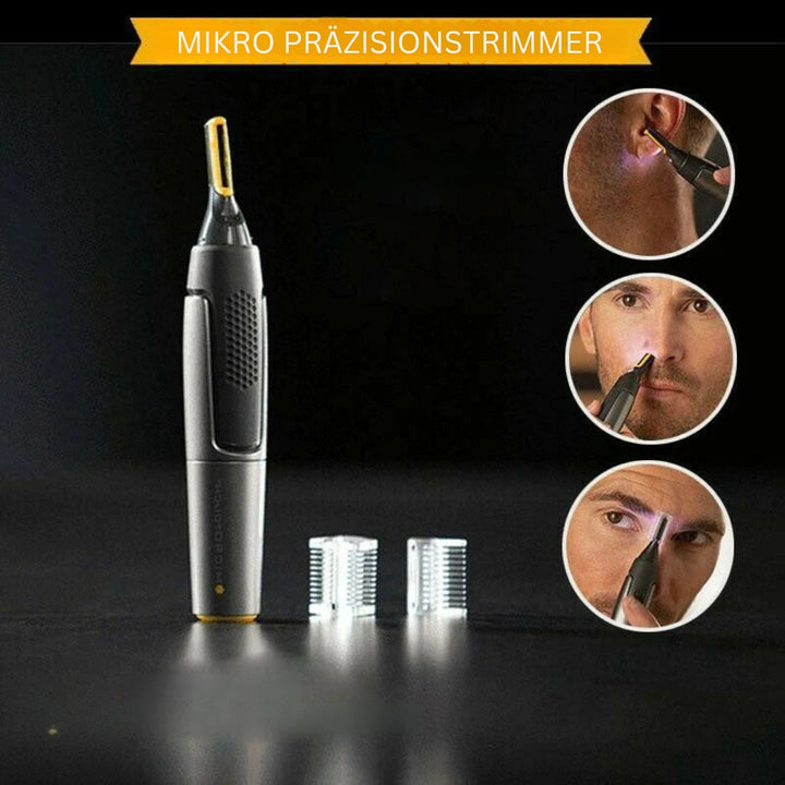 Lisslune | PrecisionEdge Face Trimmer with LED Light and Ergonomic Design