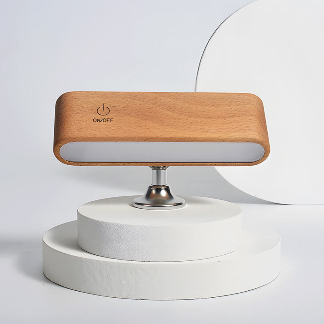 Lisslune | VersiRotate - Minimalistic rechargeable wooden lamp