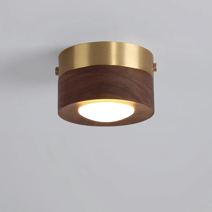 Lisslune | UniqueGlow | Nordic wood ceiling light