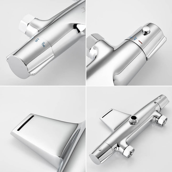 Lisslune | Thermostat waterfall bathtub faucet faucet bathtub shower thermostat for bathroom