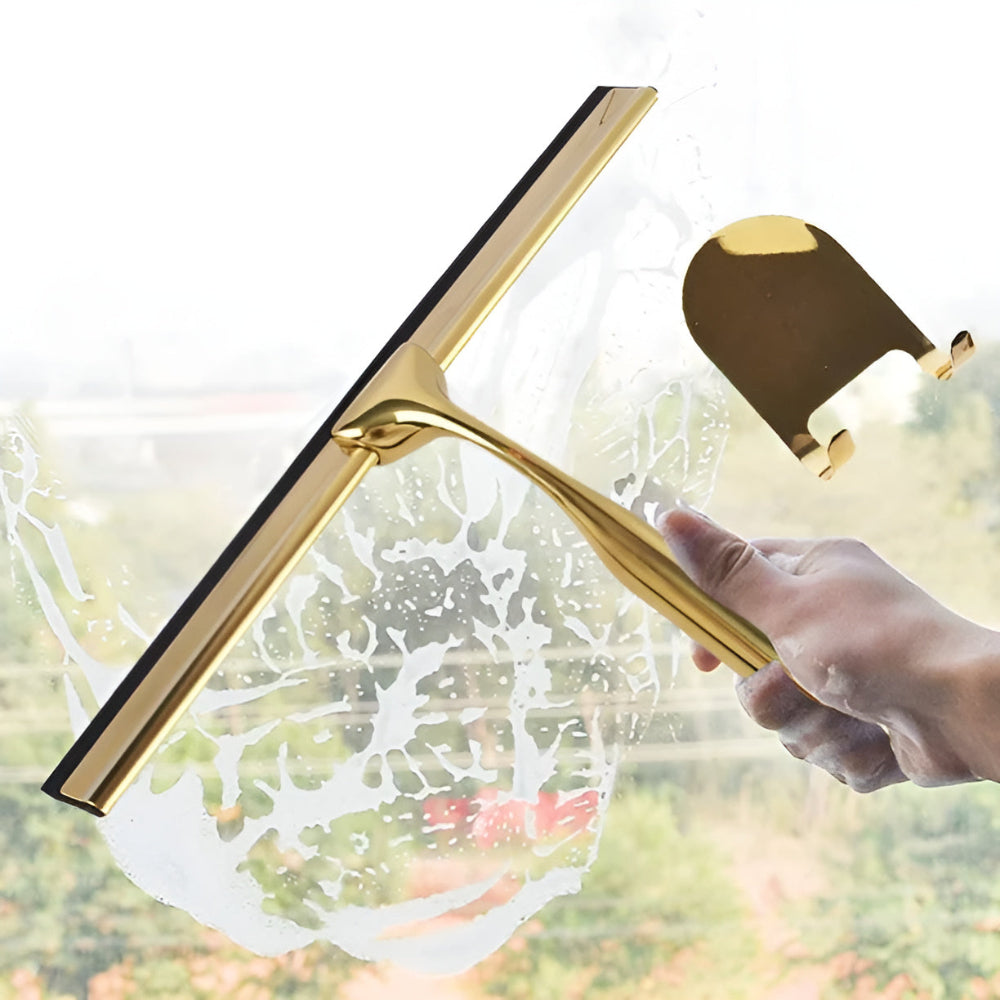 Lisslune | Golden Stainless Steel Multi-Purpose Squeegee