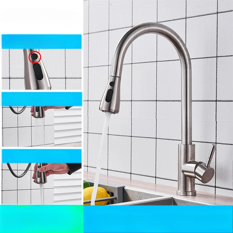 Lisslune | FlexStream – Flexible Kitchen Faucet