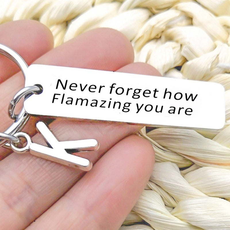 Lisslune | Inspiring keychain made of stainless steel