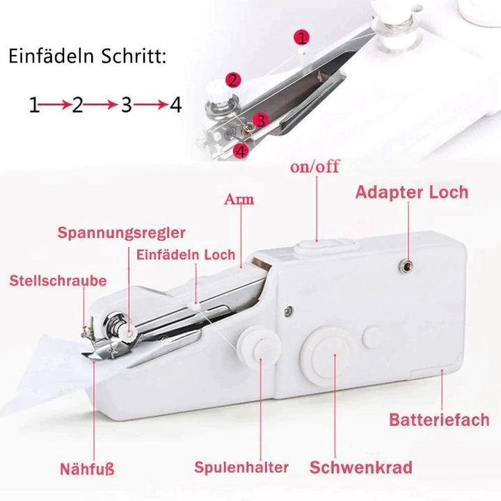 Lisslune | Portable Mini Hand Sewing Machine