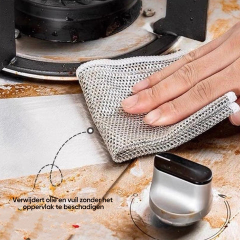Lisslune | Scrubflex | Multifunctional wire washing pads (10 pieces)