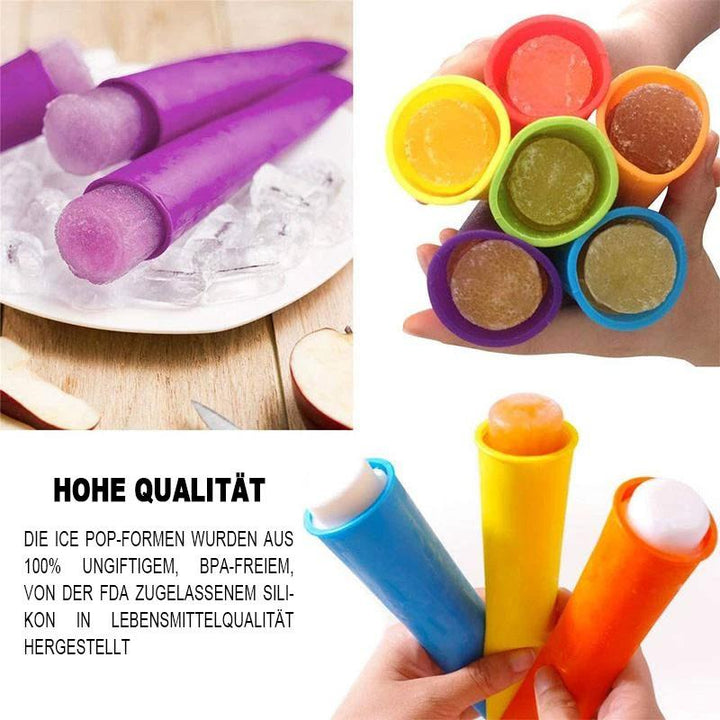 Lisslune | Colorful Silicone Ice Pop Mould