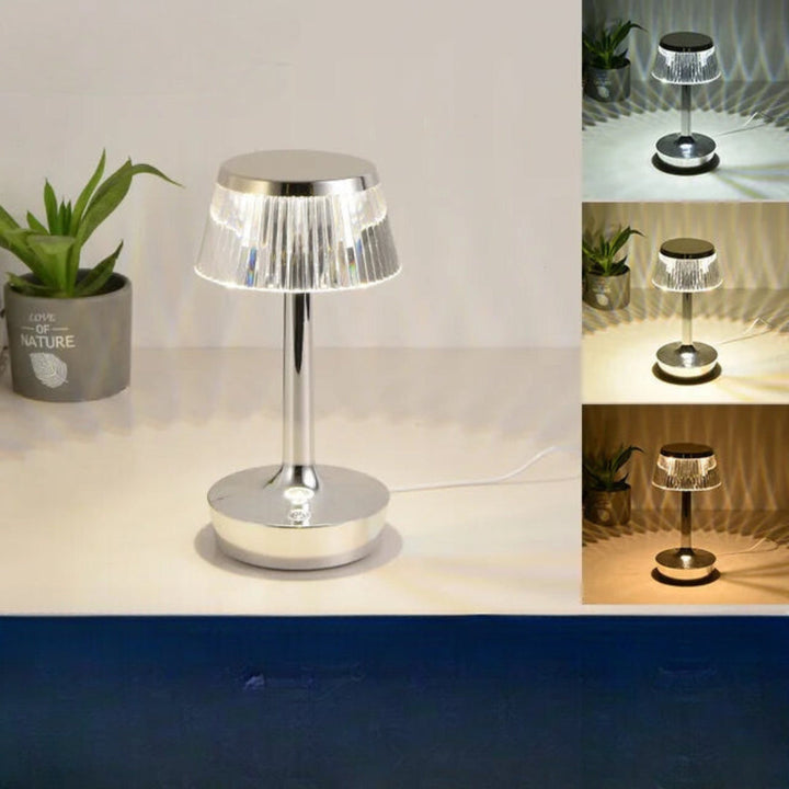 Lisslune | Rechargeable Crystal Table Lamp