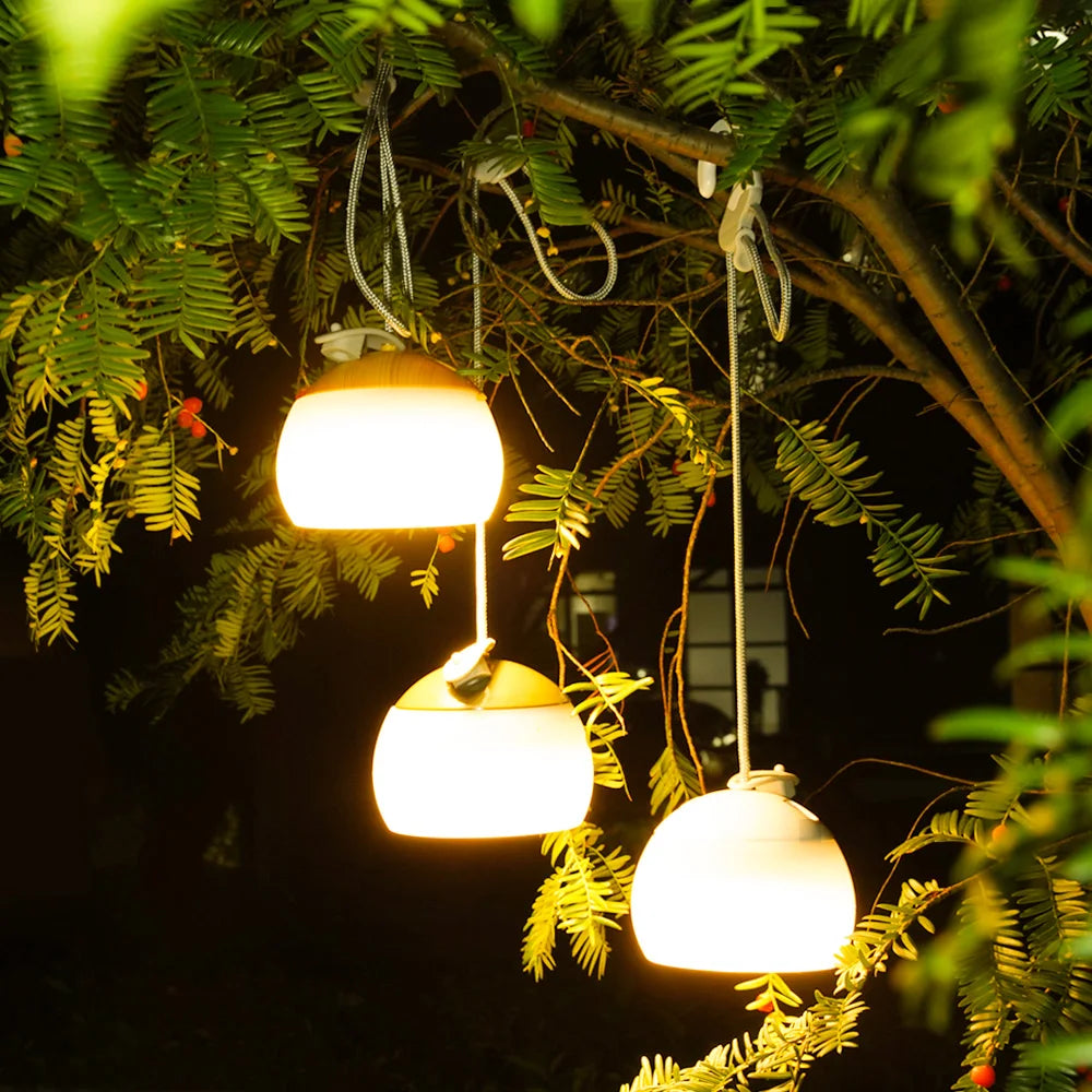 Lisslune | Retro LED Camping Lamp - Rechargeable USB Light