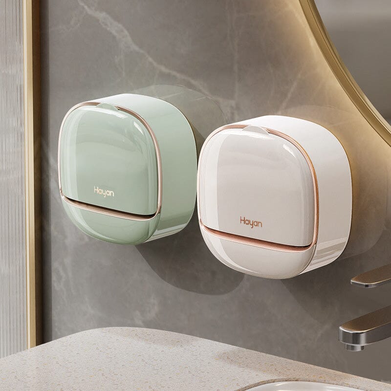 Lisslune | Waterproof Soap Dish with Drain Box