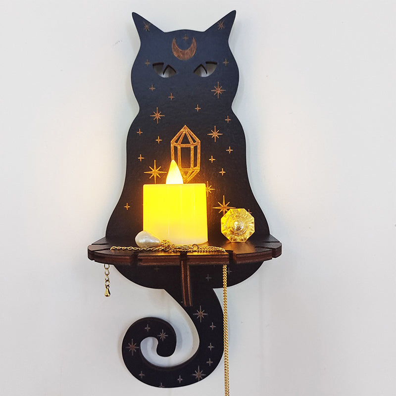 Lisslune | Creative Candle Holder Decoration Made of Wood