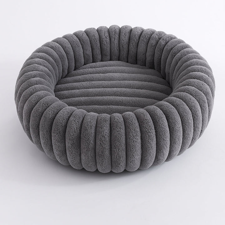 Lisslune | Purrfectly Plush Round Pet Bed