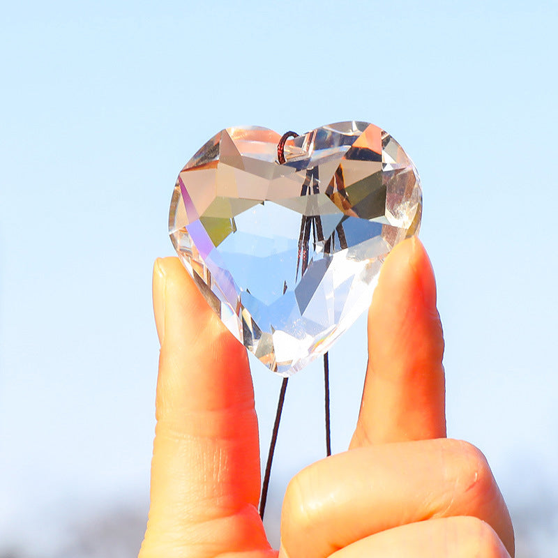 Lisslune | Hanging Heart Sun Catcher Prism Crafts