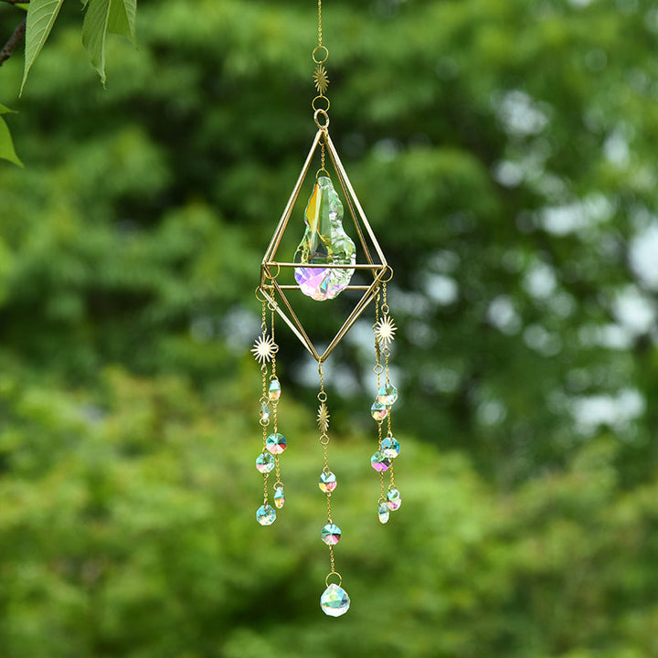 Lisslune | Geometric prism sun catcher