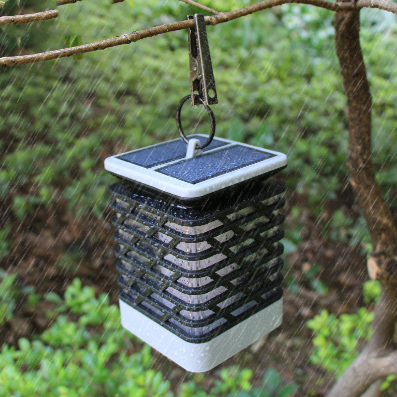 Lisslune | Solar LED garden lantern with ribbed design – Decorative outdoor lighting for garden