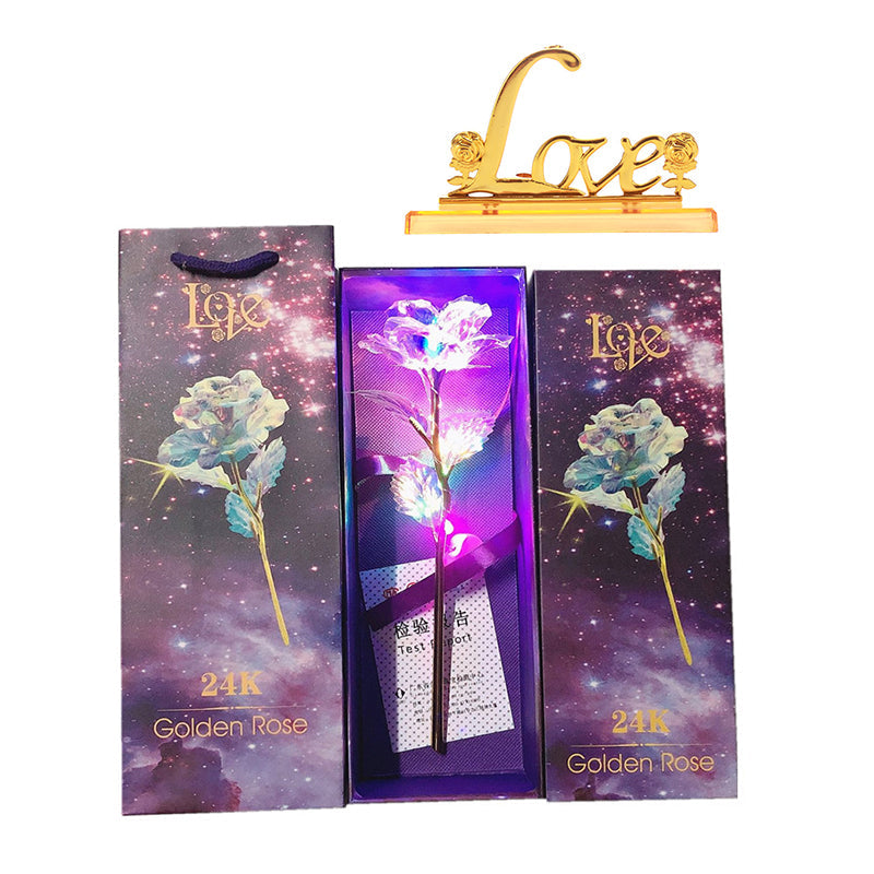 Lisslune | Colorful Galaxy Rose