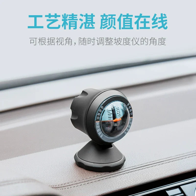 Lisslune | Off-Road Car Inclinometer - Adjustable Angle Balance Tool