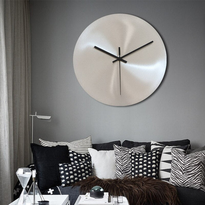 Lisslune | SteelTime - Sleek Stainless Steel Wall Clock