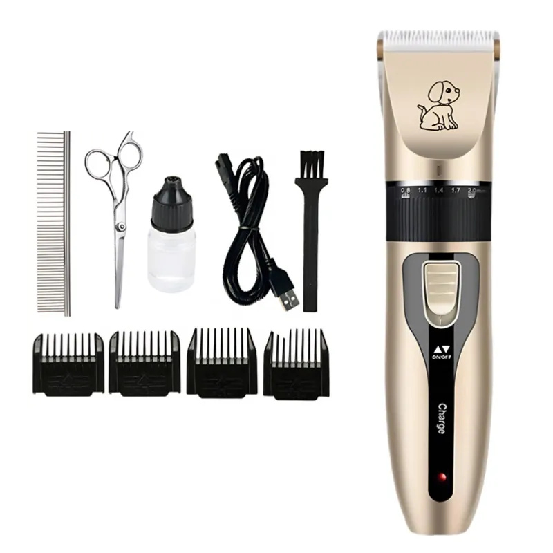Lisslune | Whisper-Quiet Dog Grooming Clippers | Long-Lasting Battery & Precision Blades for Stress-Free Pet Care