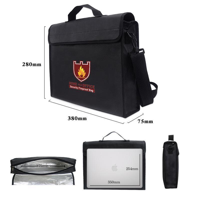 Lisslune | Fireproof and Water-Repellent Document Bag