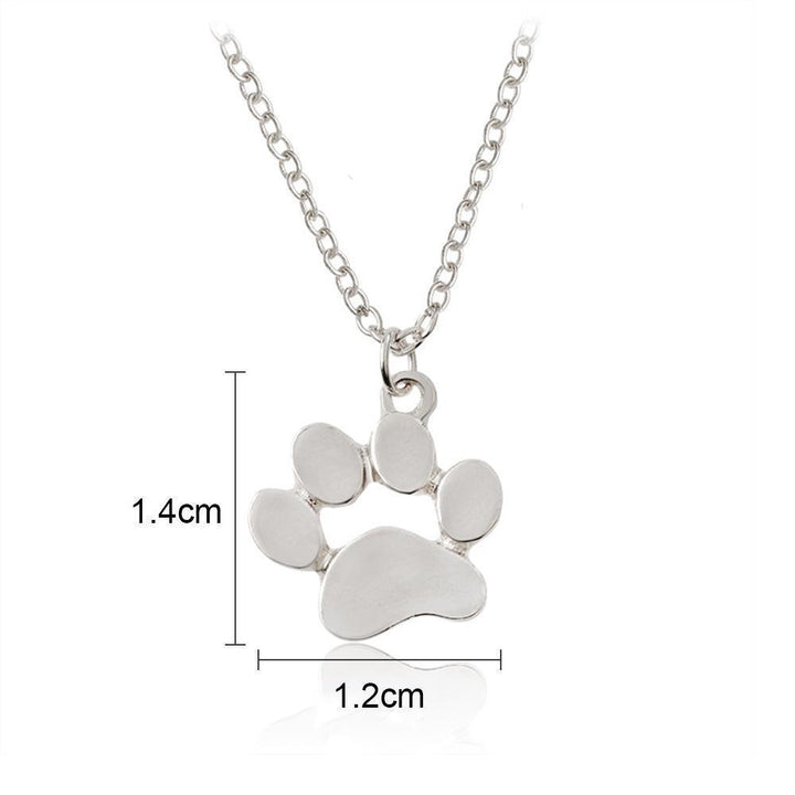 Lisslune | Sweet Dog Paw Necklace