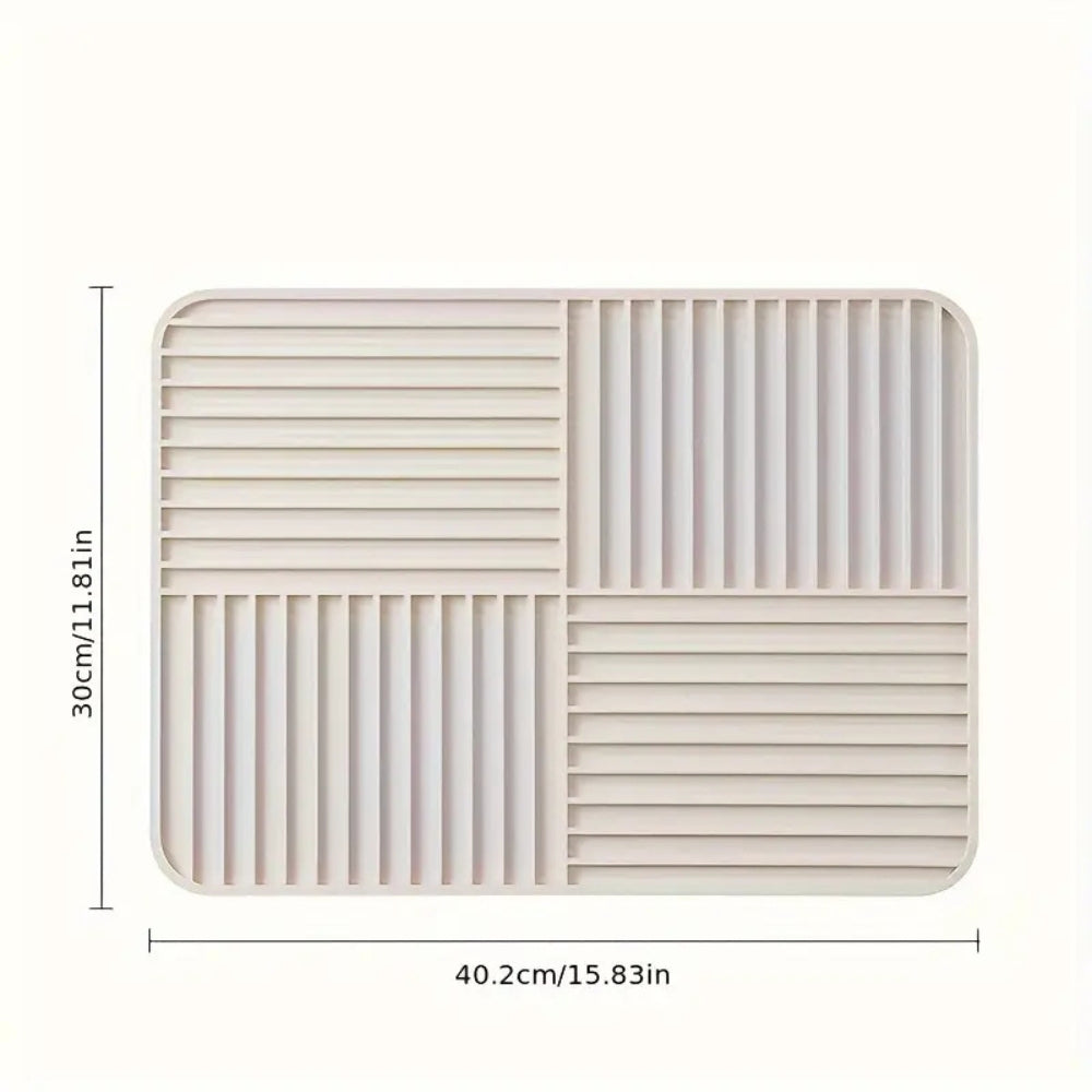 Lisslune | Ridged Foldable Multi-Purpose Drying Mat