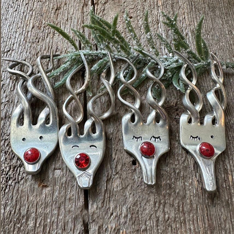 Lisslune | Funny Fork Reindeer Decoration