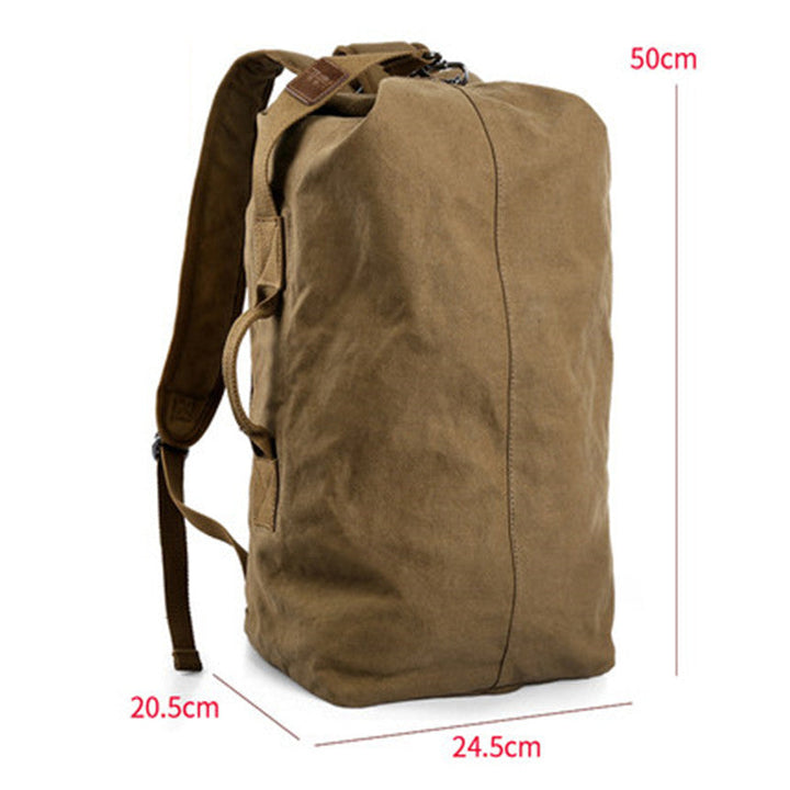 Lisslune | Large Capacity Canvas Backpack, with Sturdy Material, Multiple Interior Pockets and Multi-purpose Utility, for Outdoor & Travel, Men and Women