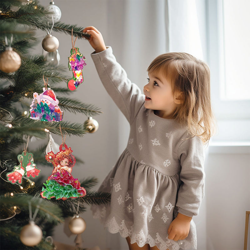 Lisslune | 24 themed Christmas tree DIY ornaments