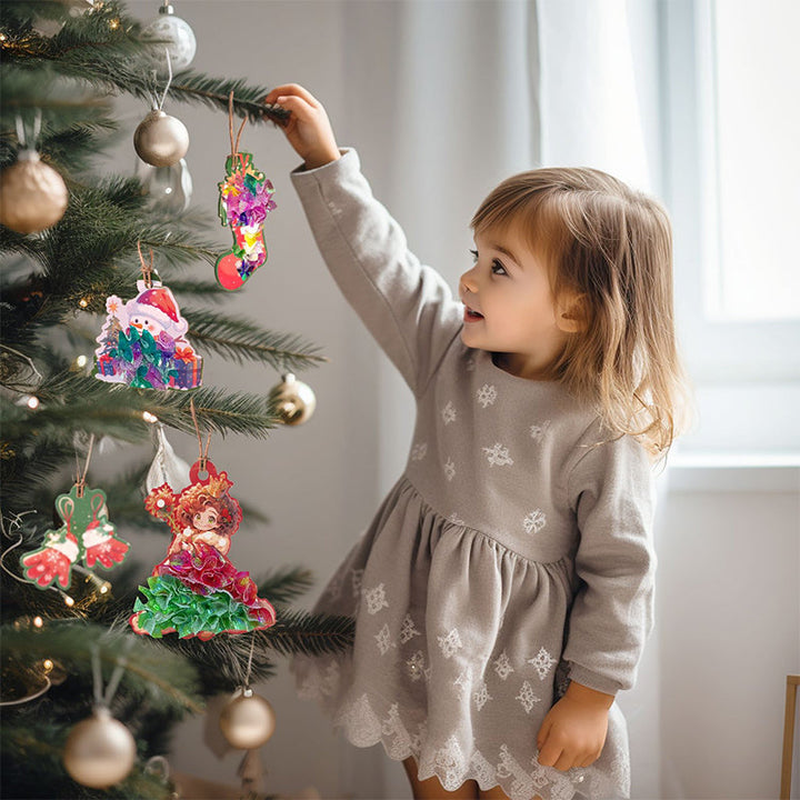 Lisslune | 24 themed Christmas tree DIY ornaments