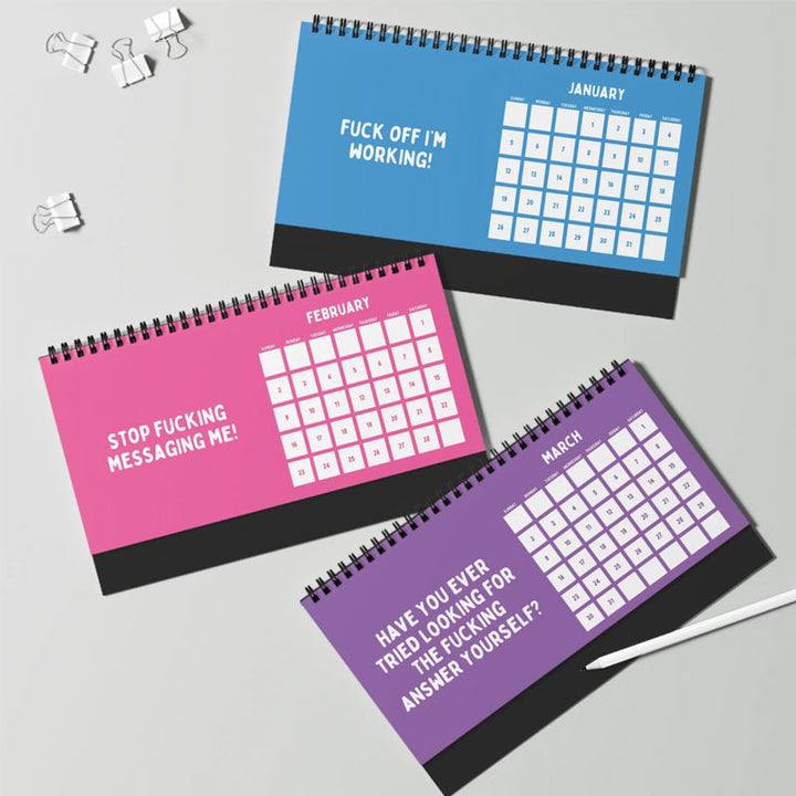 Lisslune | Funny 2025 sarcastic calendar