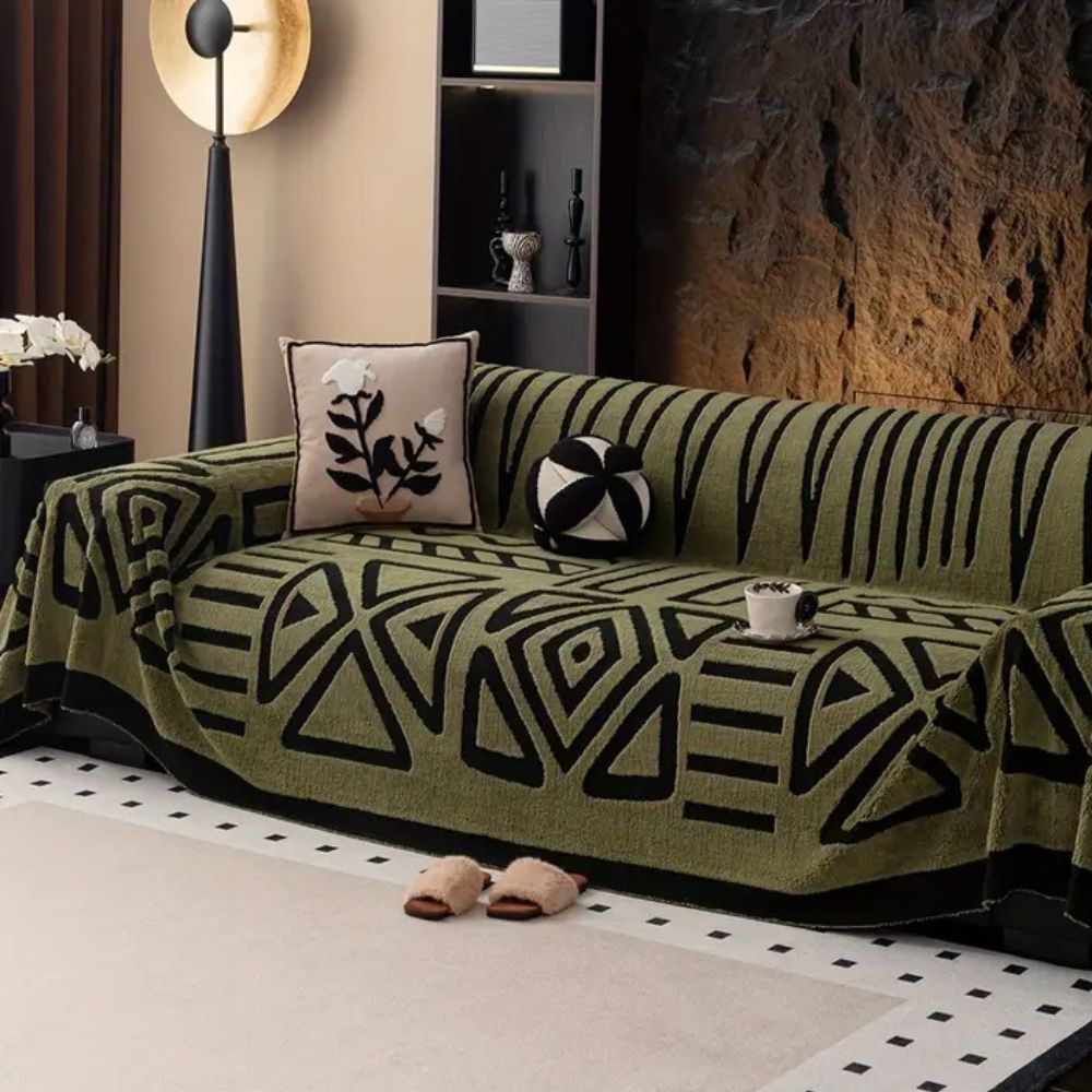 Lisslune | Luxury Urban Maze Sofa Cover