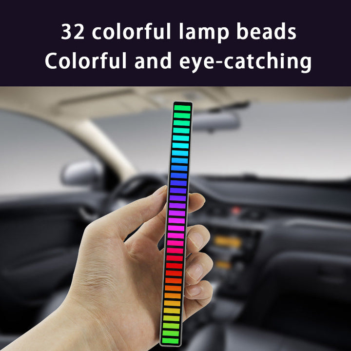 Lisslune | Sound Activated Light Bars LED - Enhance Ambient Room Lighting with Sound Sensitivity