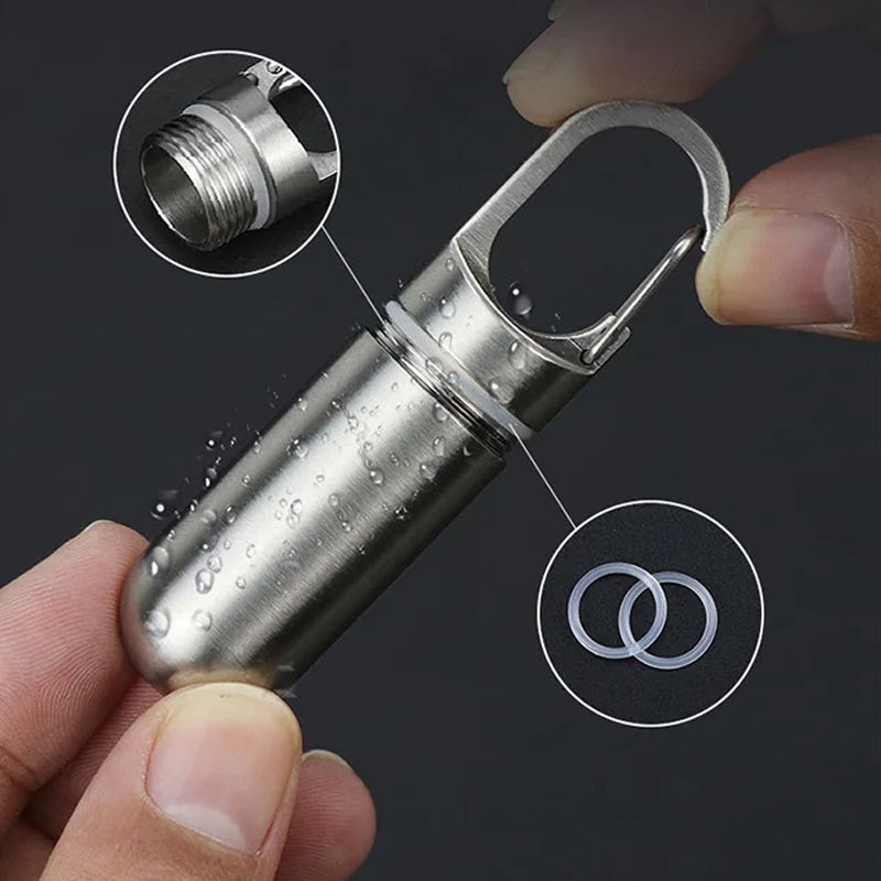 Lisslune | Portable Medication Box made of Stainless Steel