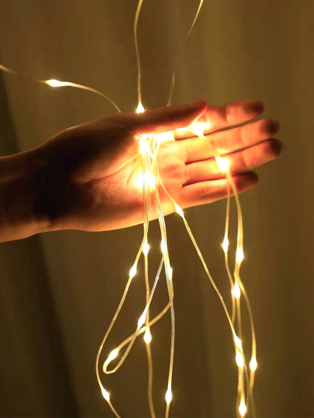 Lisslune | 120 LED 2 x 2M Curtain String Lights - New Lighting