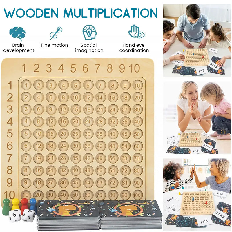 Lisslune | Multiplication and Addition Board Game