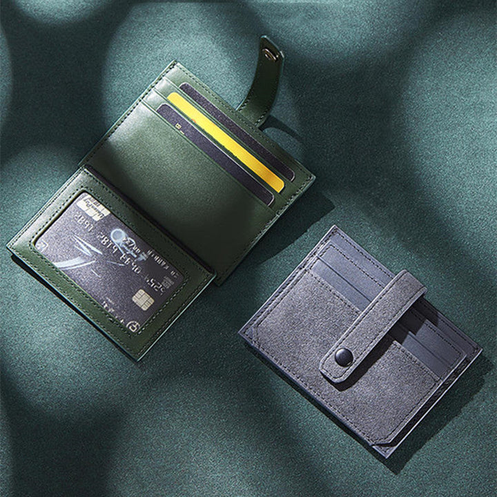 Lisslune | Genuine Leather Anti-Magnetic Card Holder
