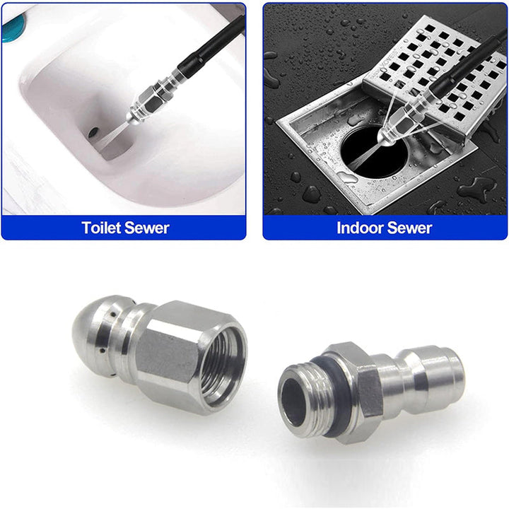 Lisslune | High-performance pipe cleaning and blockage attachment