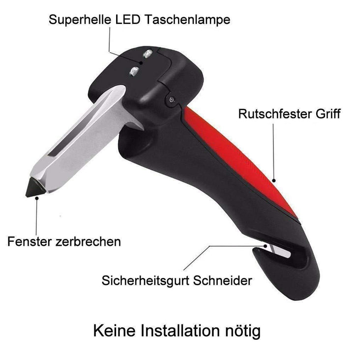 Lisslune | 2 in 1 Car Emergency Hammer & Door Handle